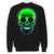 Halloween Horror Zombie Monster Skull Festival Techno Party Unisex Sweatshirt