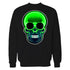 Halloween Horror Zombie Monster Skull Festival Techno Party Unisex Sweatshirt
