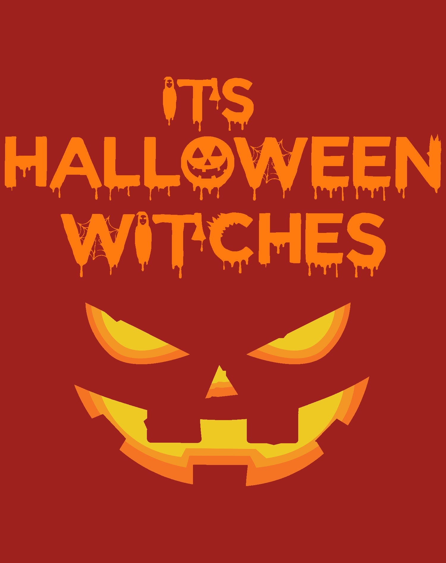 Halloween Occult Witches Pumpkin Face Meme Edgy Slogan Lol Official Women's T-shirt