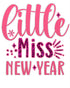 NYE Little Miss New Year Sparkle Bling Party Eve Celebration Men's T-Shirt