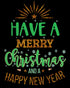 NYE Merry Christmas Sparkle Happy New Year Eve Xmas Party Women's T-Shirt