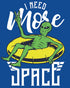 Science Space I Need More Alien X Parody Nerd Geek Chic Lol Official Youth T-shirt