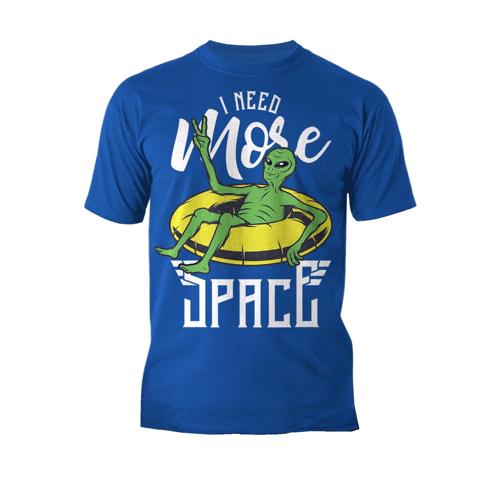 Science Space I Need More Alien X Parody Nerd Geek Chic Lol Official Men's T-shirt