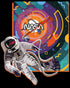 Science Space NASA Astronaut Memphis Art Retro 80s Nerd Official Men's T-shirt