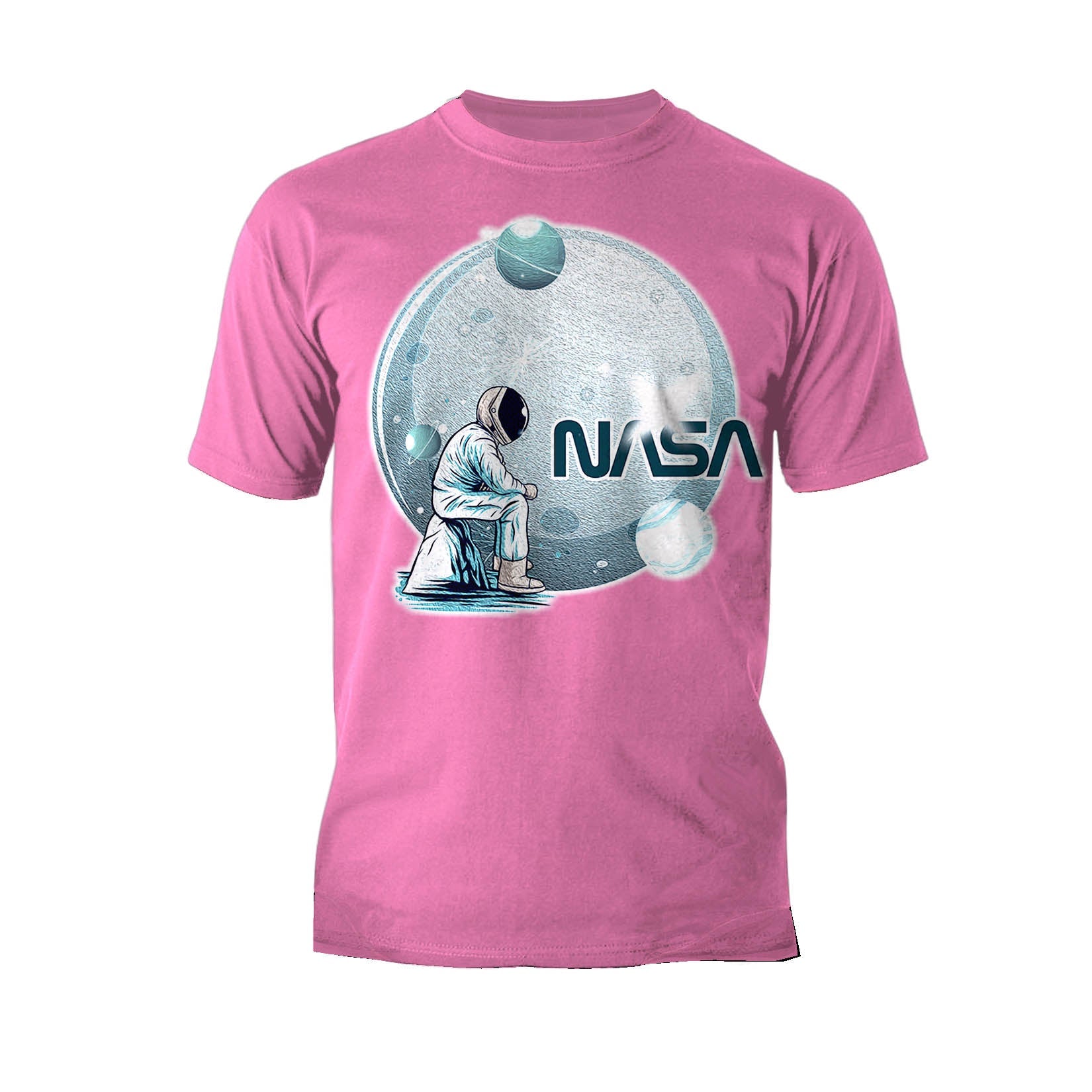 Science Space NASA Astronaut Moon Rock Star Nerd Geek Chic Official Men's T-shirt