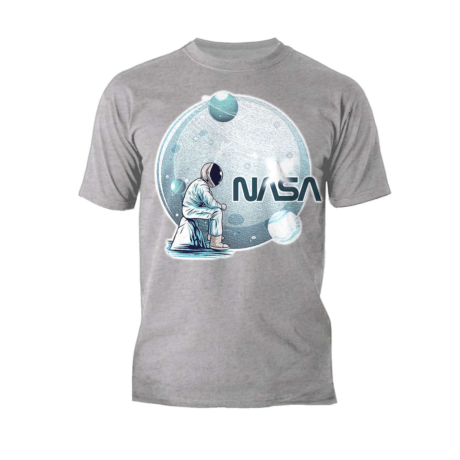Science Space NASA Astronaut Moon Rock Star Nerd Geek Chic Official Men's T-shirt