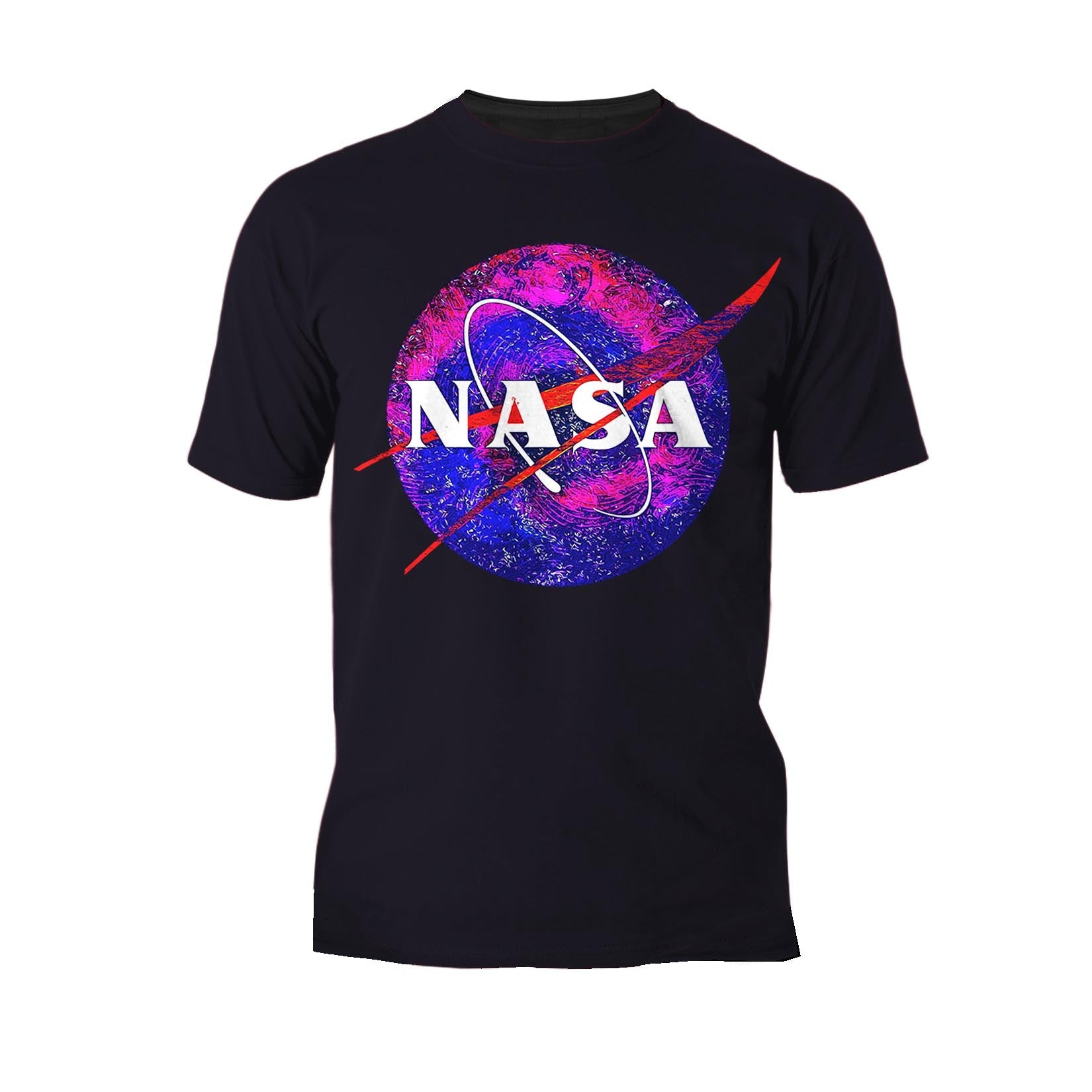 Science Space NASA Logo Classic Planet Galaxy Nerd Geek Chic Official Men's T-shirt