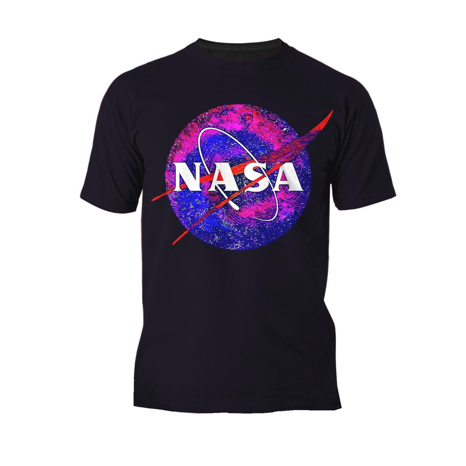 Science Space NASA Logo Classic Planet Galaxy Nerd Geek Chic Official Men's T-shirt