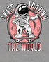Science Space Race Skate Around World Astronaut Nerd Geek Official Youth T-shirt