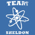 Big Bang Theory Logo Team Sheldon Atom Official Men's T-shirt ()