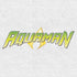 DC Comics Aquaman Distressed Logo Official Men's T-shirt ()