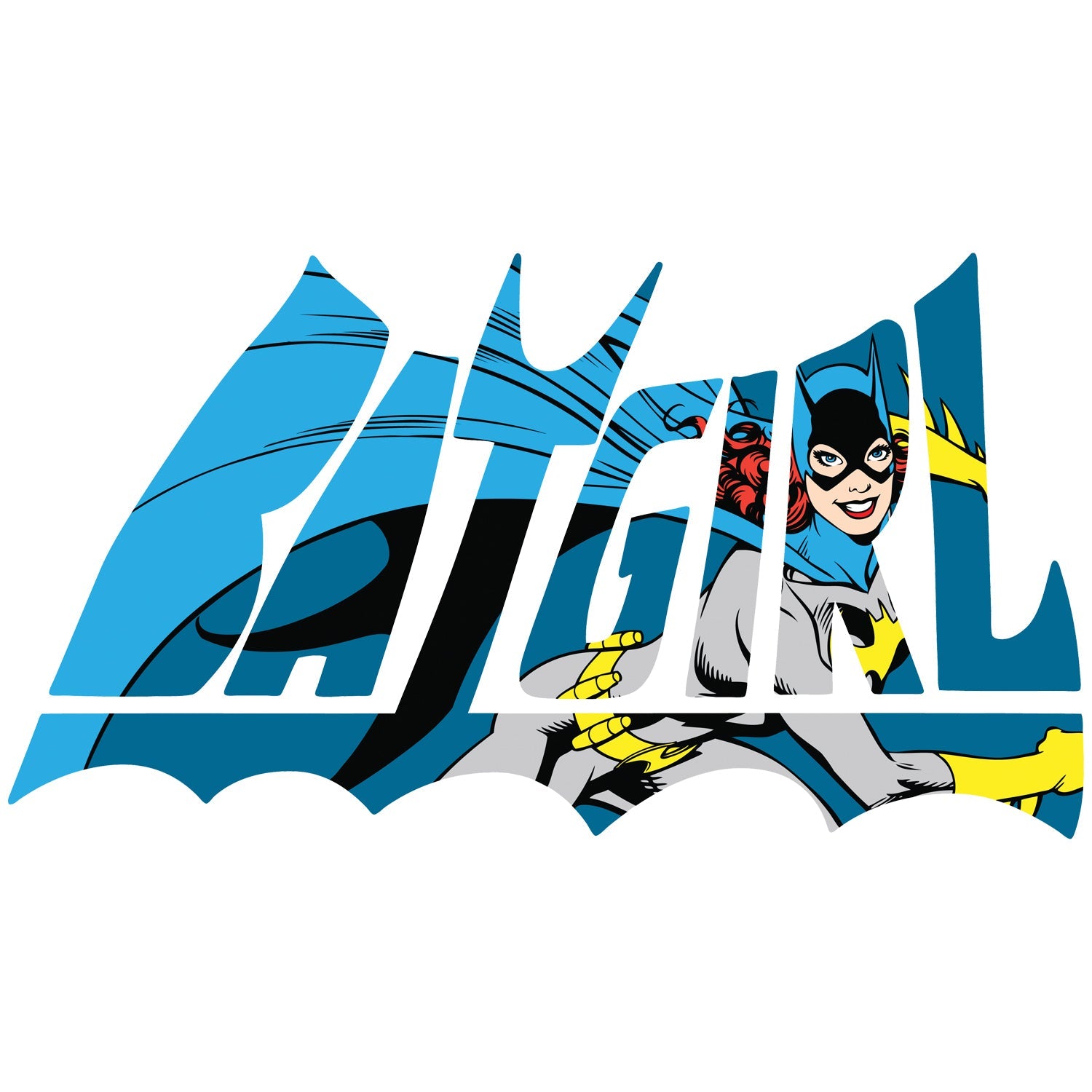 DC Comics Batgirl Logo Character Official Women's T-shirt ()