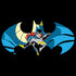 DC Comics Batgirl Logo Character Shield Official Women's T-shirt ()