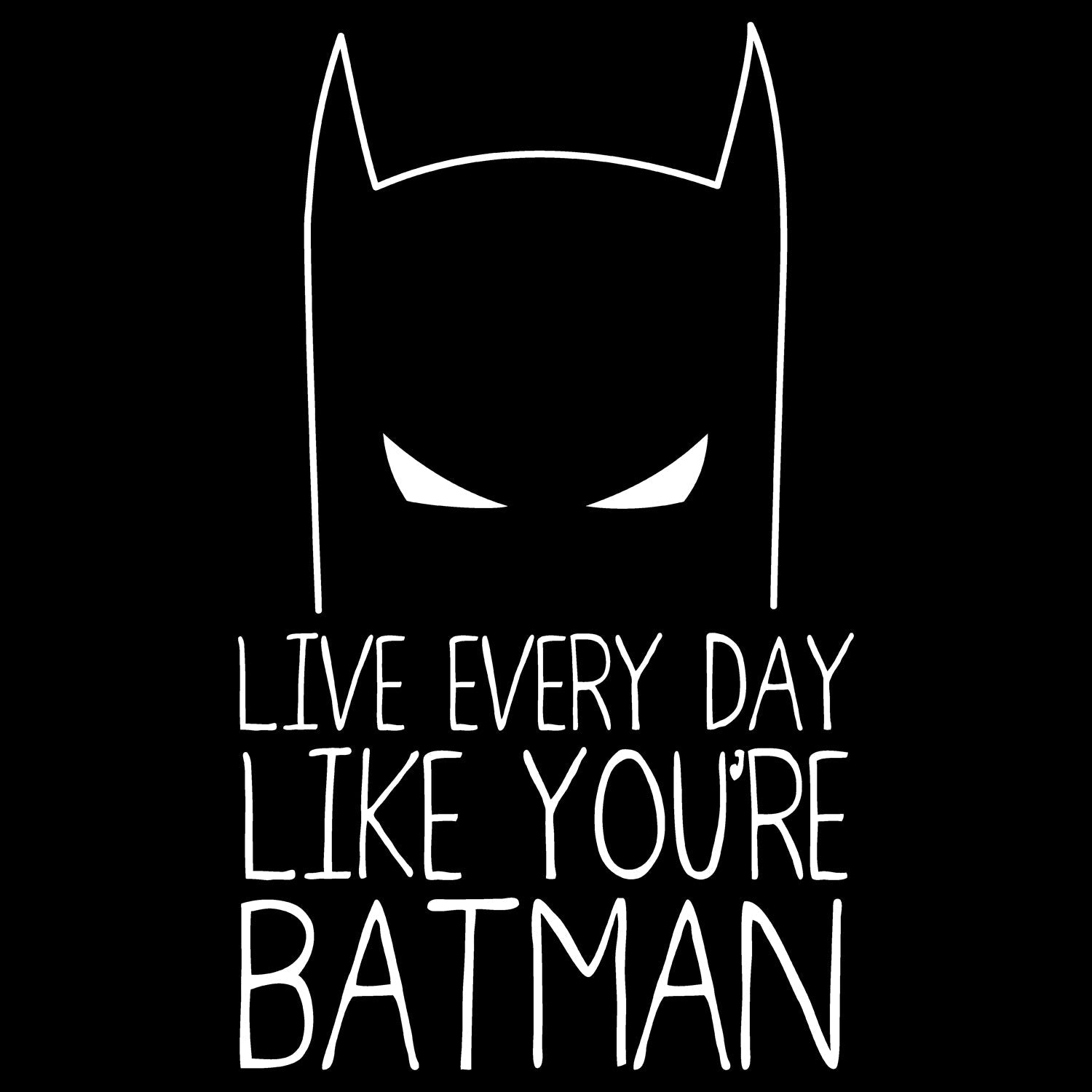 DC Comics Batman Text Every Day Official Men's T-Shirt ()