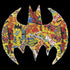 DC Comics Batman Comic Mash Logo Official Sweatshirt ()