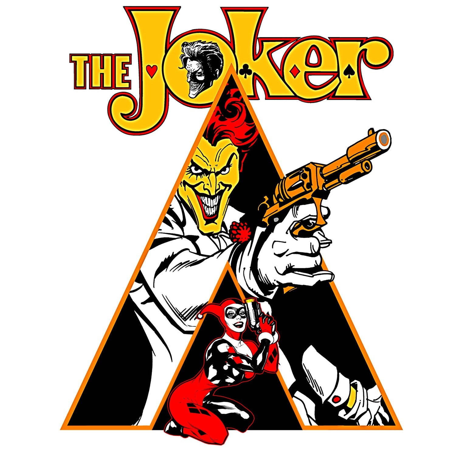 DC Comics Joker Clockwork Official Men's T-shirt ()