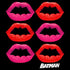DC Comics Batman Logo Lips Official Sweatshirt ()
