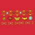 DC Comics Justice League Xmas Pattern Tube Official Sweatshirt ()