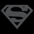 DC Comics Superman Logo Grey Shield Official Sweatshirt ()