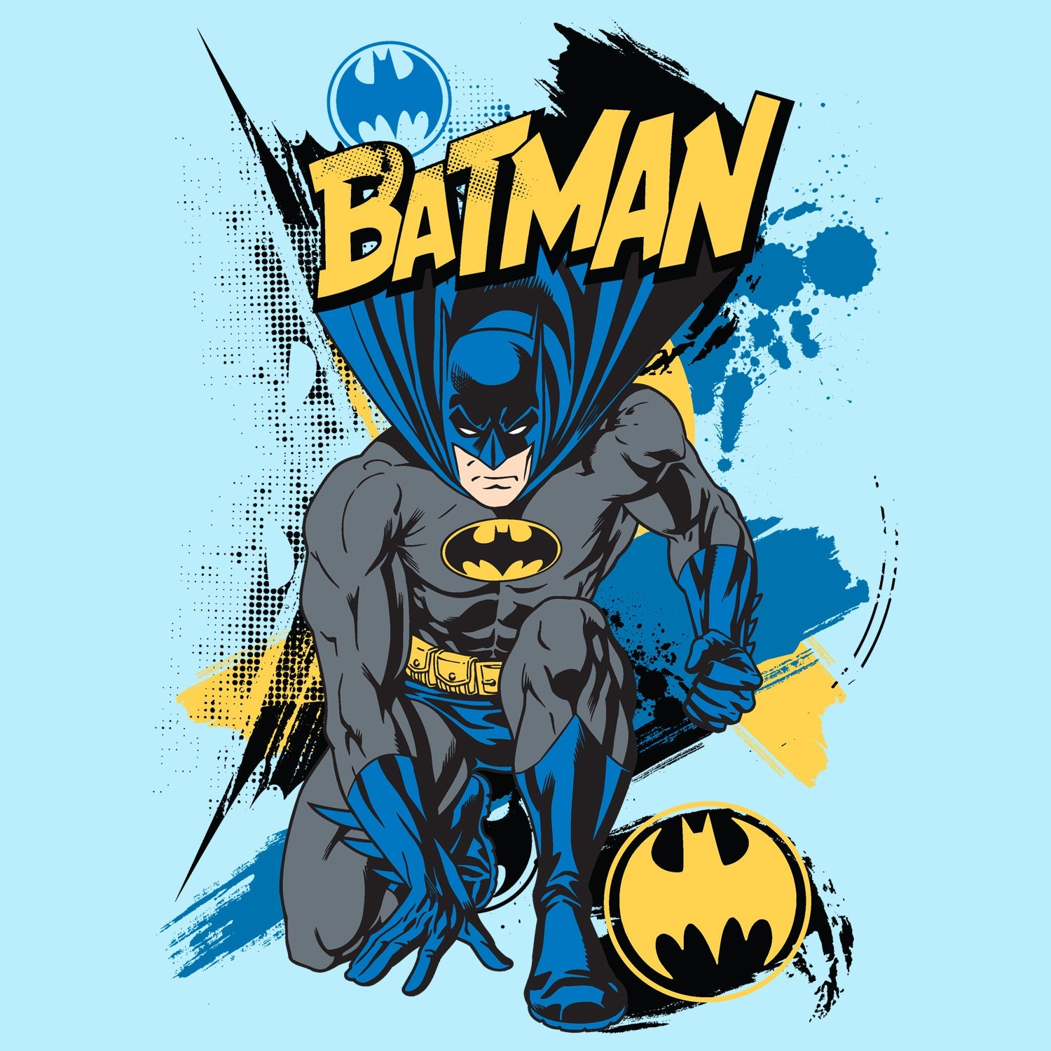 DC Comics Batman Crouch Official Kid's T-Shirt ()