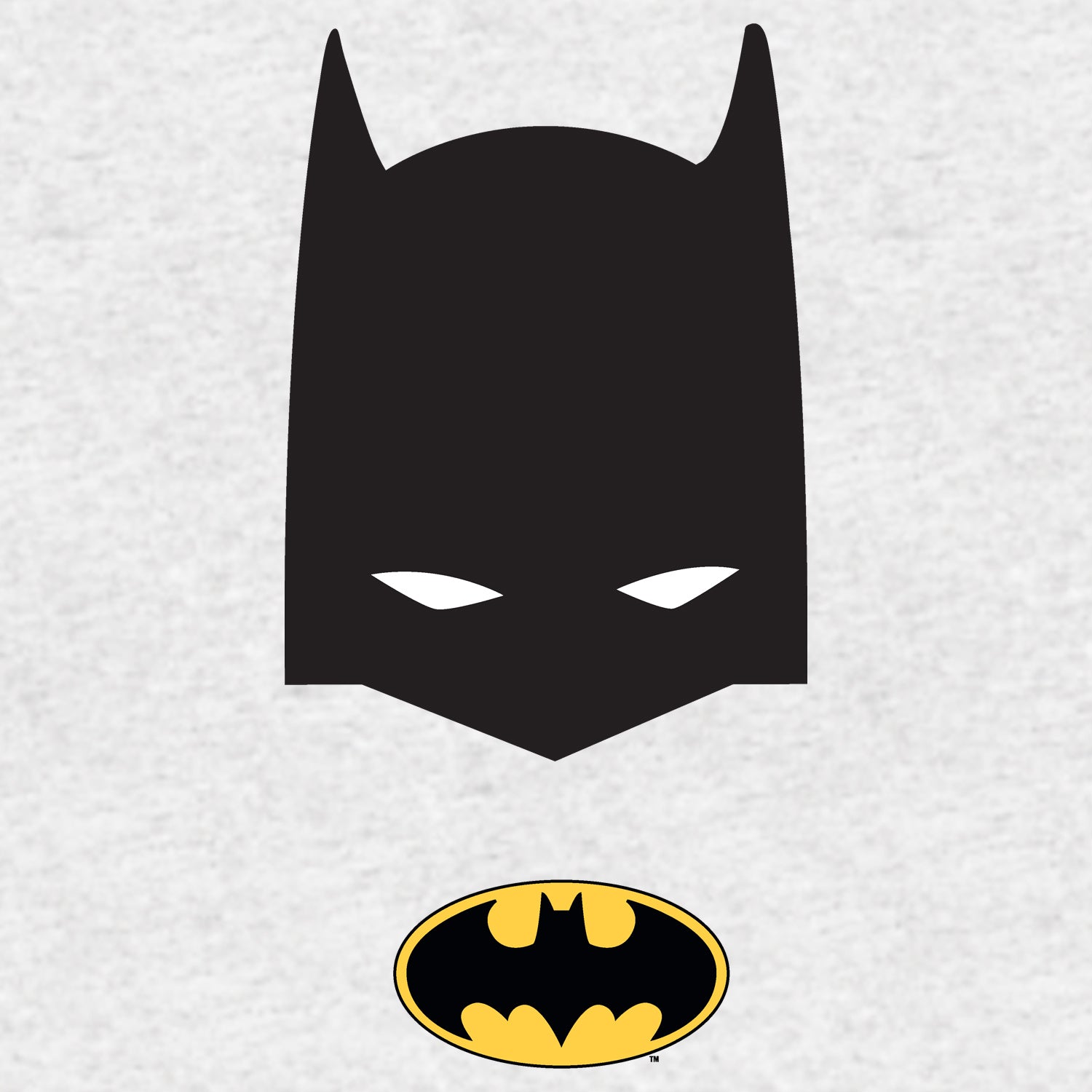 DC Comics Batman Logo Mask Official Kid's T-Shirt ()