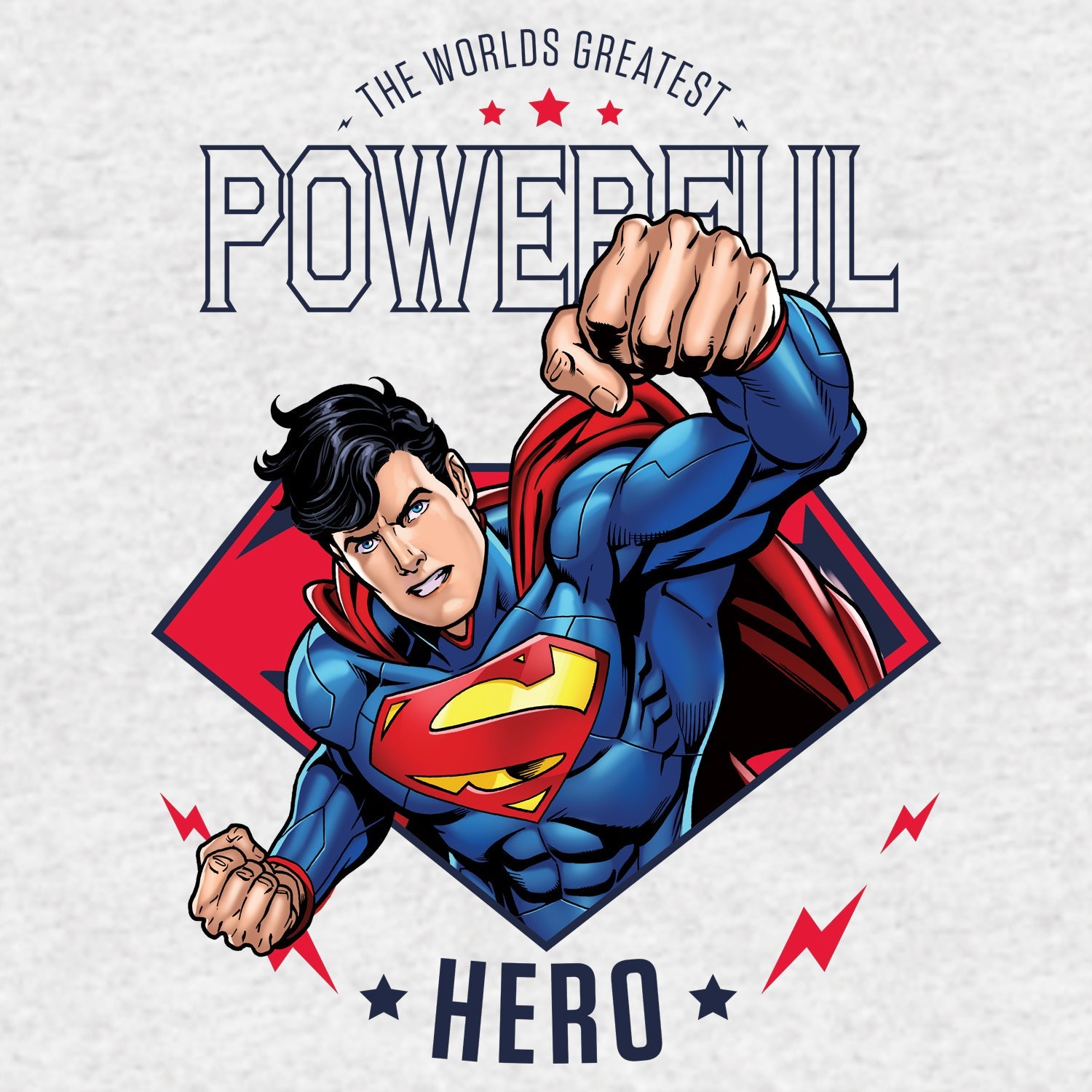 DC Comics Superman Power Official Kid's T-Shirt ()