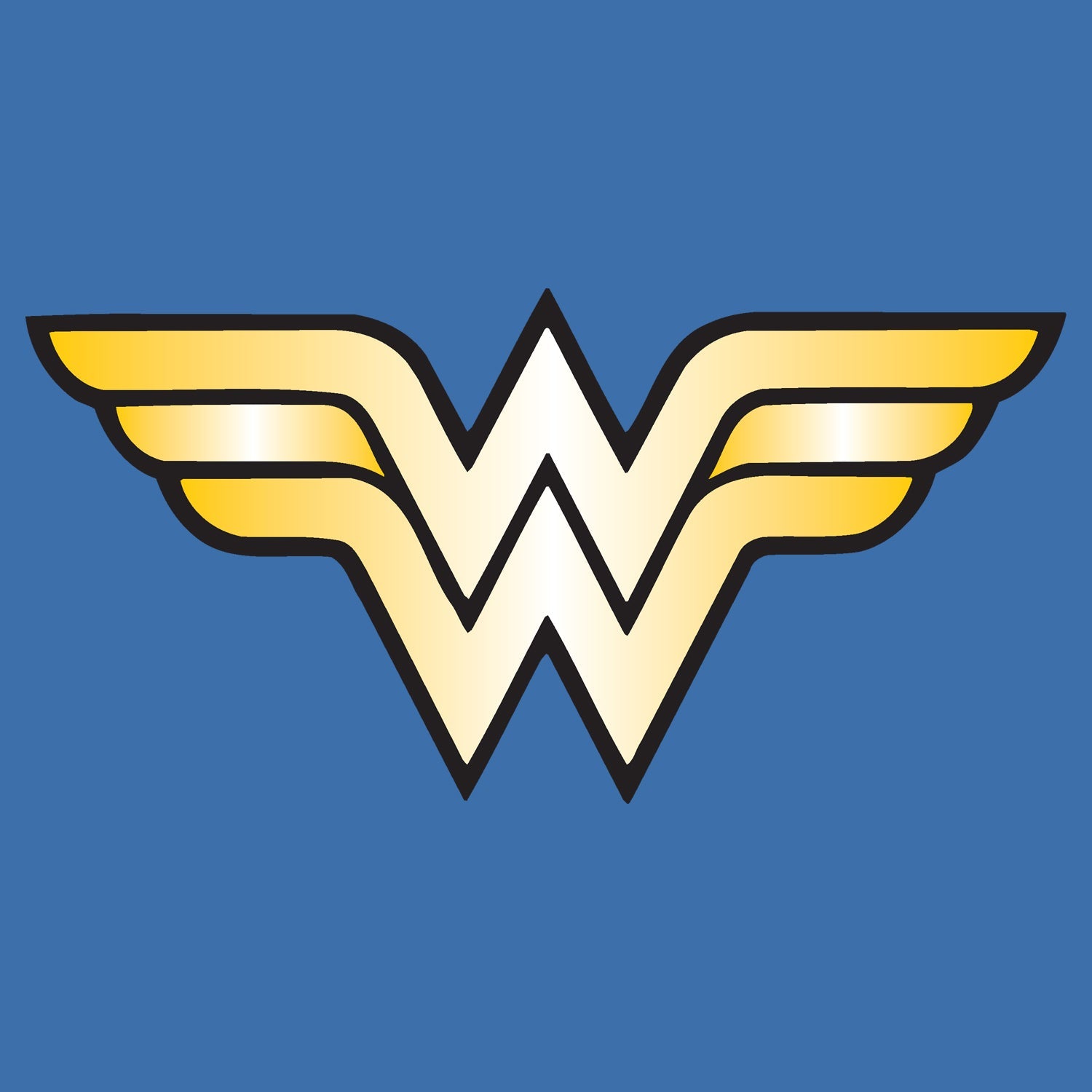 DC Comics Wonder Woman Logo Classic Official Kid's T-shirt ()