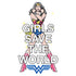 DC Comics Wonder Woman Girls Save World Official Kid's T-shirt ()