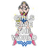 DC Comics Wonder Woman Girls Save World Official Women's T-shirt ()