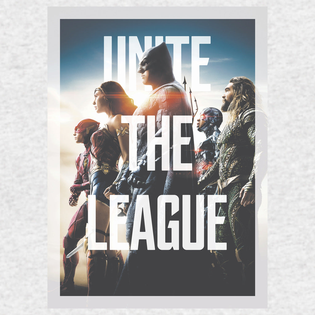 DC Justice League Splash Unite League Official Women's T-shirt ()