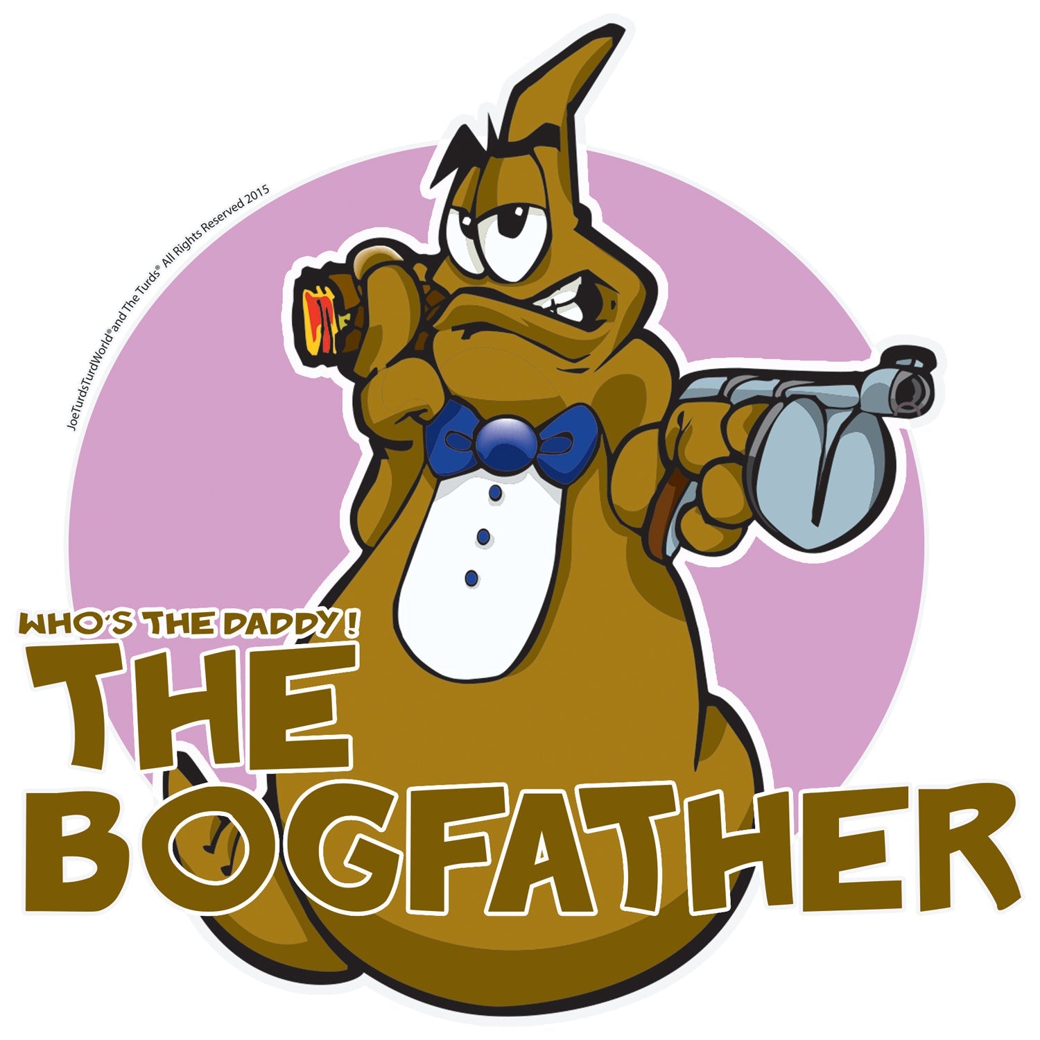 Joe Turds The Bogfather Official Men's T-Shirt ()
