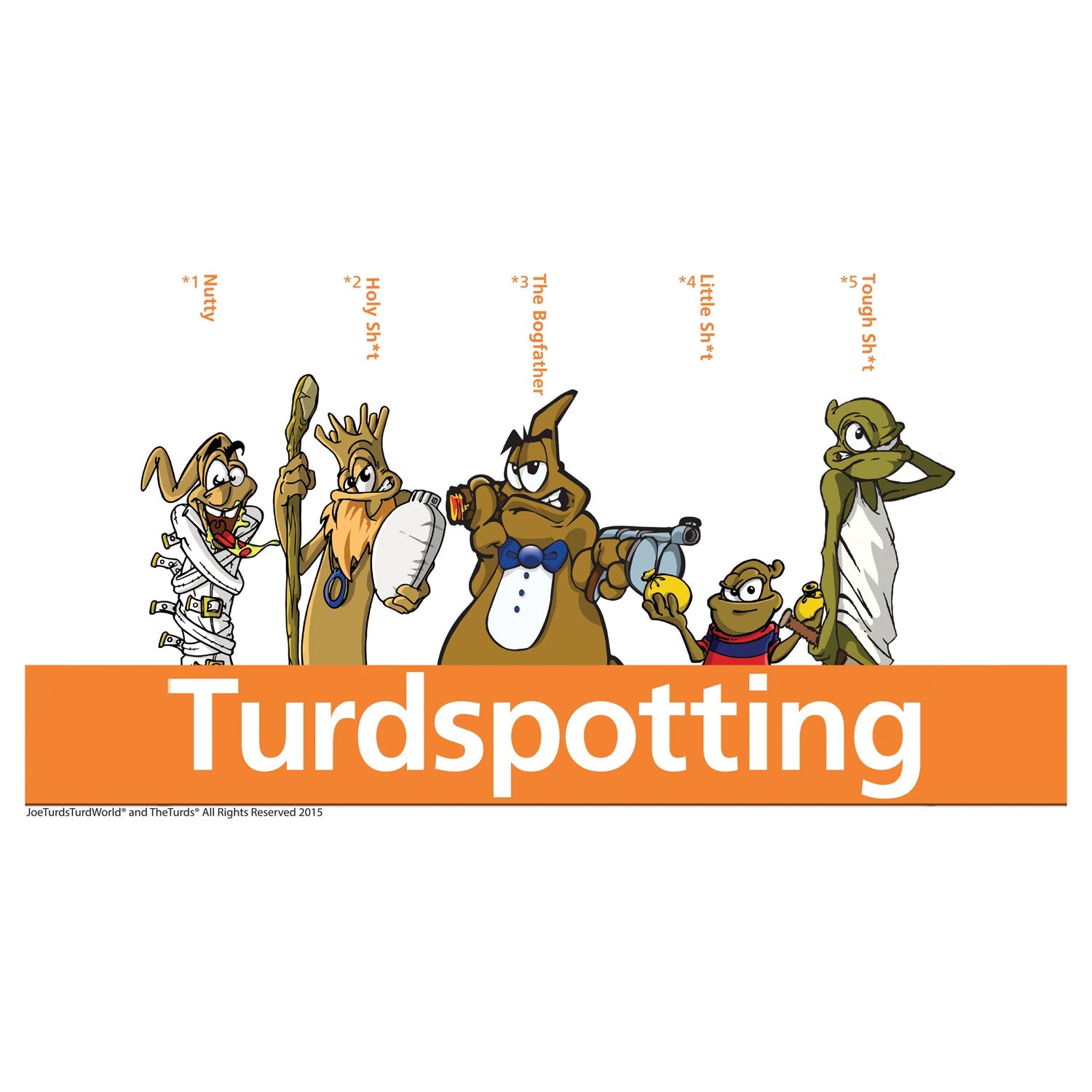 Joe Turds Turdspotting Official Men's T-Shirt ()