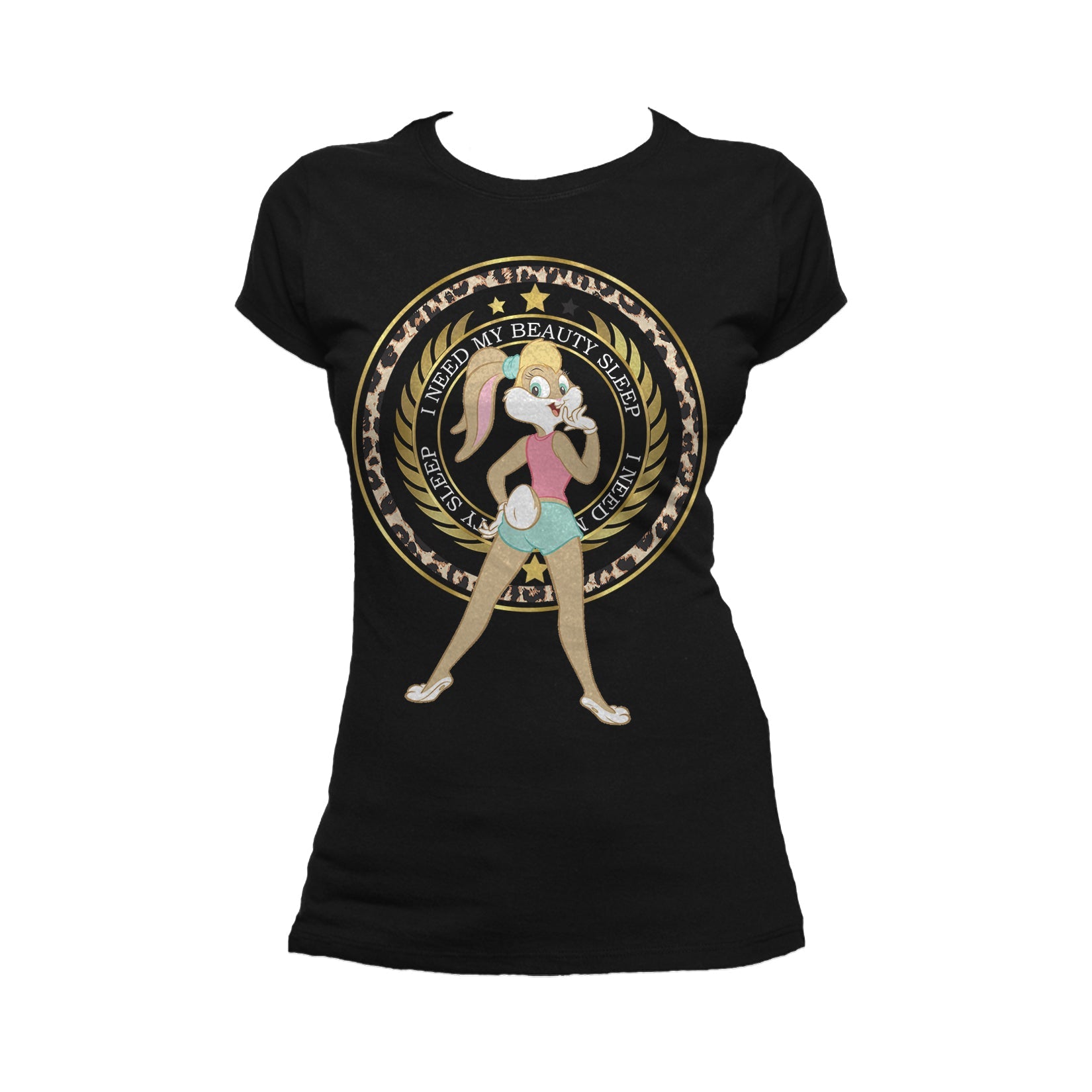 Looney Tunes Lola Bunny Beauty Sleep Official Women's T-shirt ()