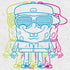 SpongeBob SquarePants 3D Official Men's T-Shirt ()