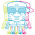 SpongeBob SquarePants 3D Official Women's T-Shirt ()