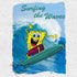 SpongeBob SquarePants Surfing Official Kid's T-Shirt ()