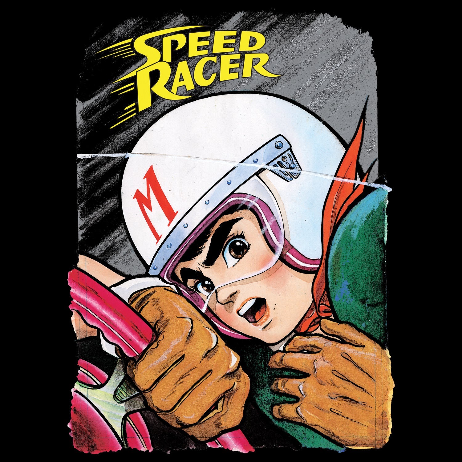 Speed Racer Close Up Official Men's T-shirt ()