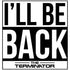 Terminator I'll Be Back Official Women's T-shirt ()