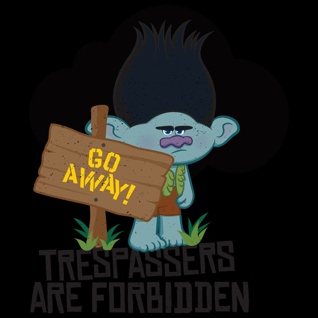 Trolls Go Away Official Men's T-Shirt ()