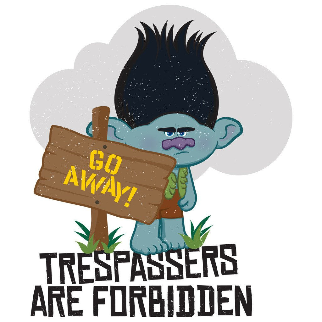 Trolls Go Away Official Men's T-Shirt ()