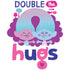 Trolls Double Hugs Official Kid's T-Shirt ()