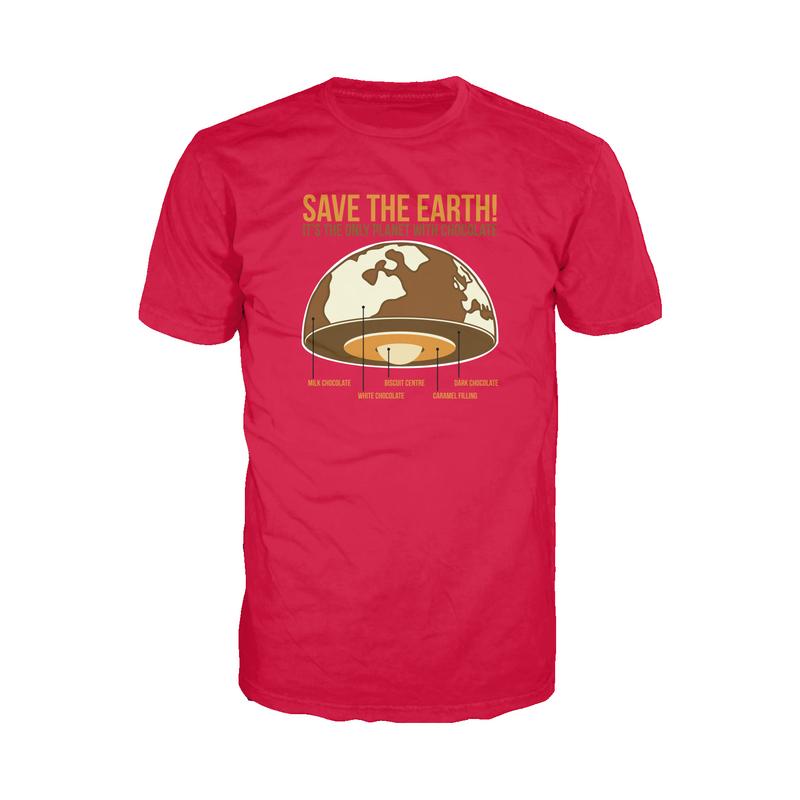 Weird Science Save The Earth - Chocolate Official Men's T-Shirt ()
