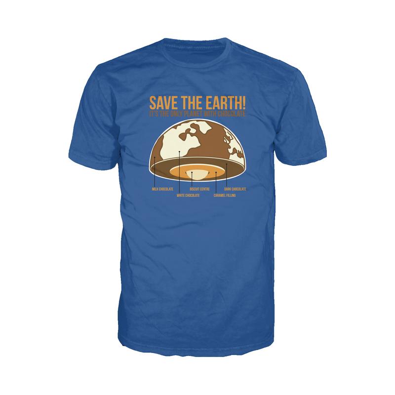 Weird Science Save The Earth - Chocolate Official Men's T-Shirt ()