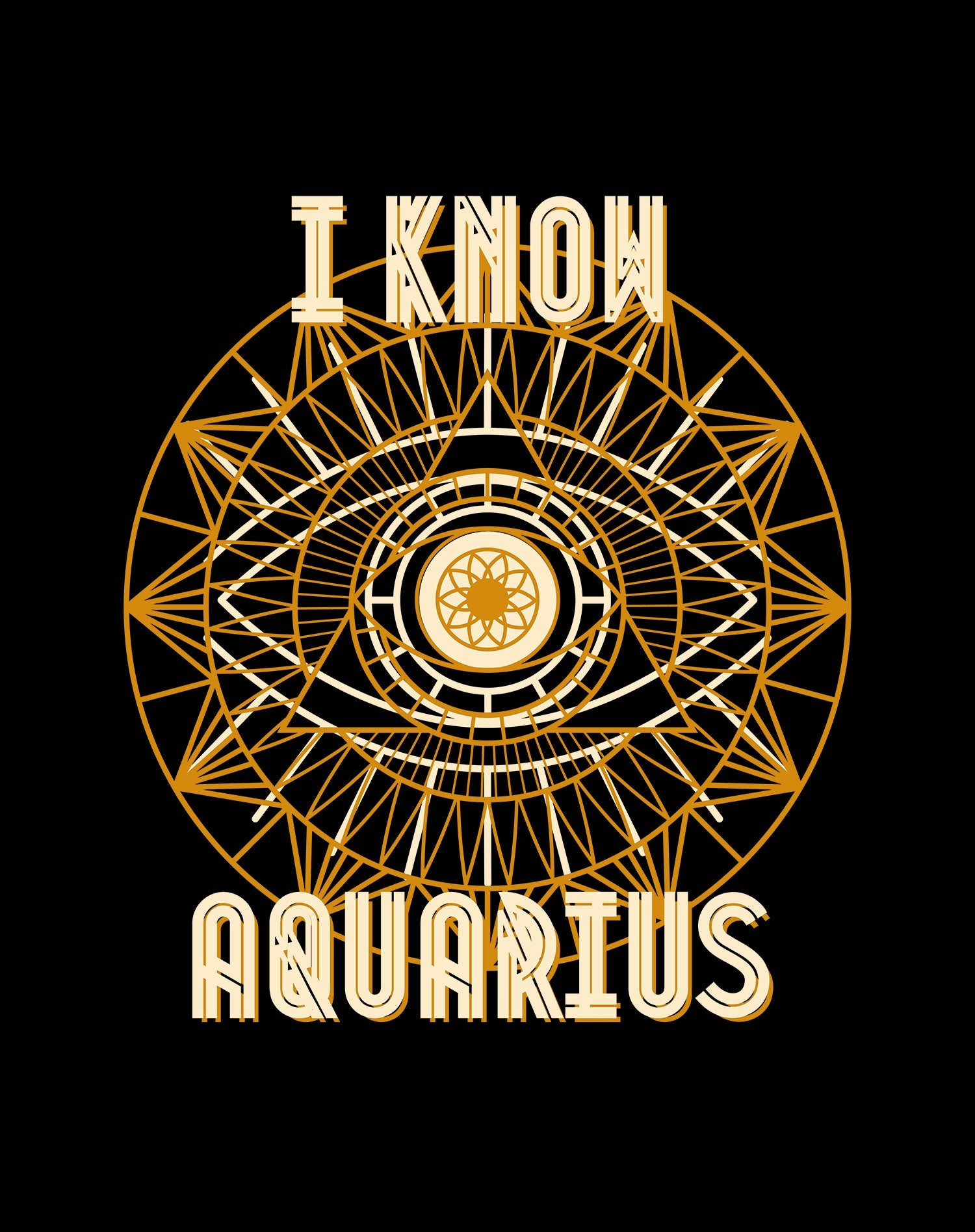 UA Supreme Star Sign Aquarius Men's T-shirt ()