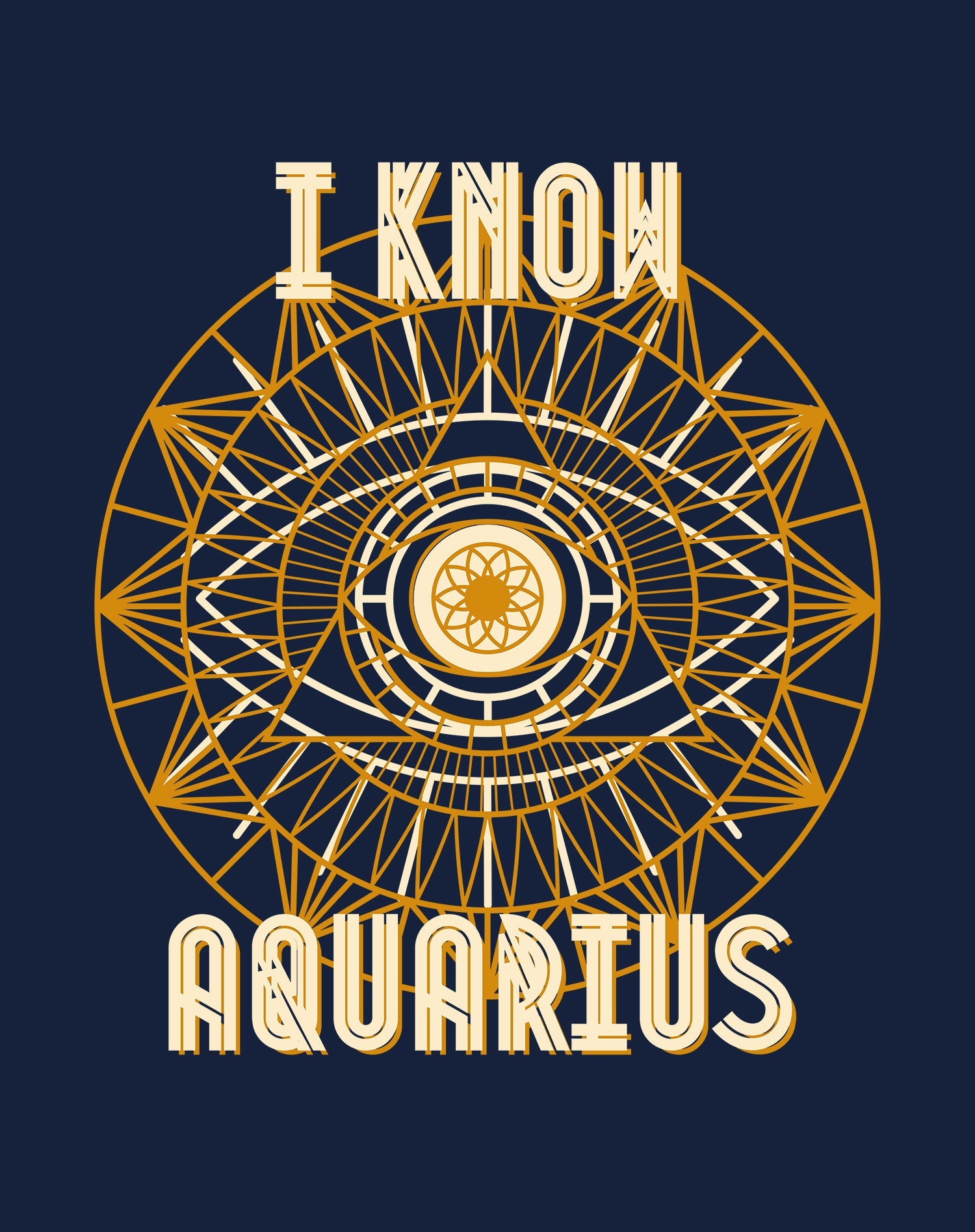 UA Supreme Star Sign Aquarius Men's T-shirt ()