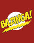 Big Bang Theory +Logo Bazinga Official Men's T-Shirt