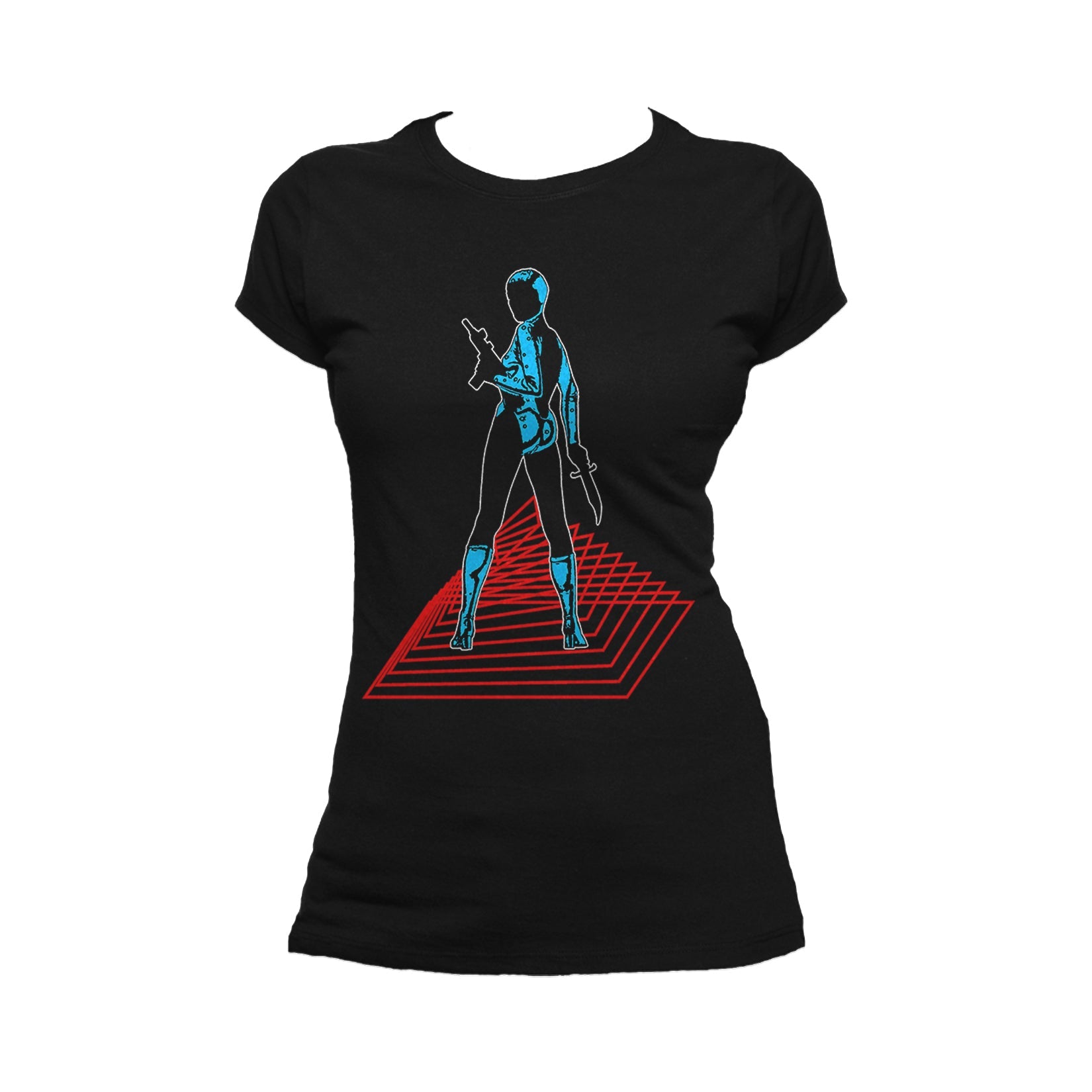 US Brand X Future Retro Cleo Pose Official Women's T-shirt ()