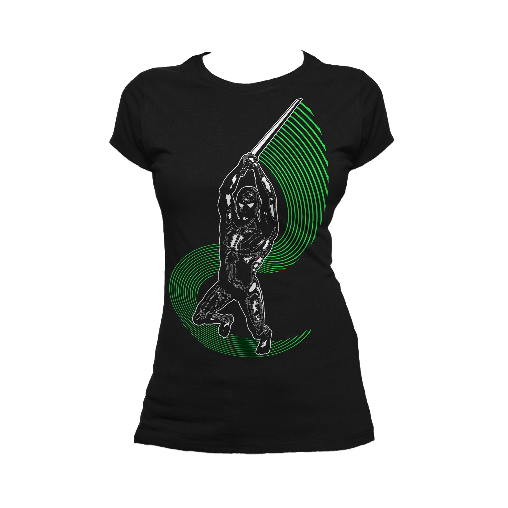 US Brand X Future Retro Urban Ninja Official Women's T-shirt ()