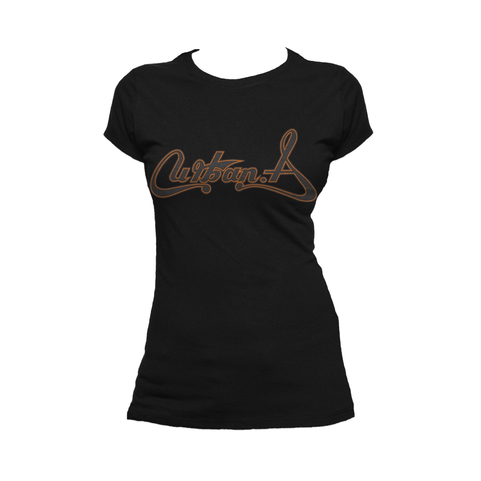 US Brand X Future Retro Urban Attitude Logo Official Women's T-shirt ()