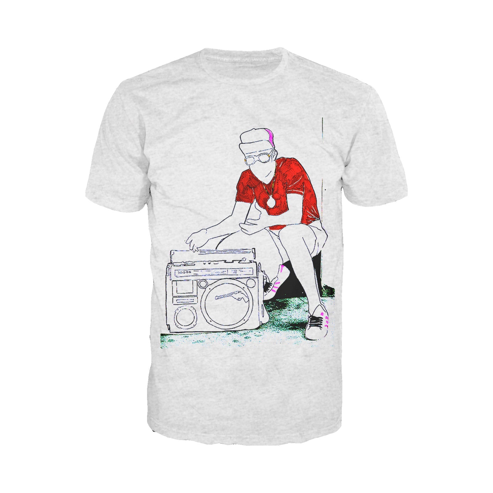 US Brand X Old's Kool Boom Box Official Men's T-Shirt ()